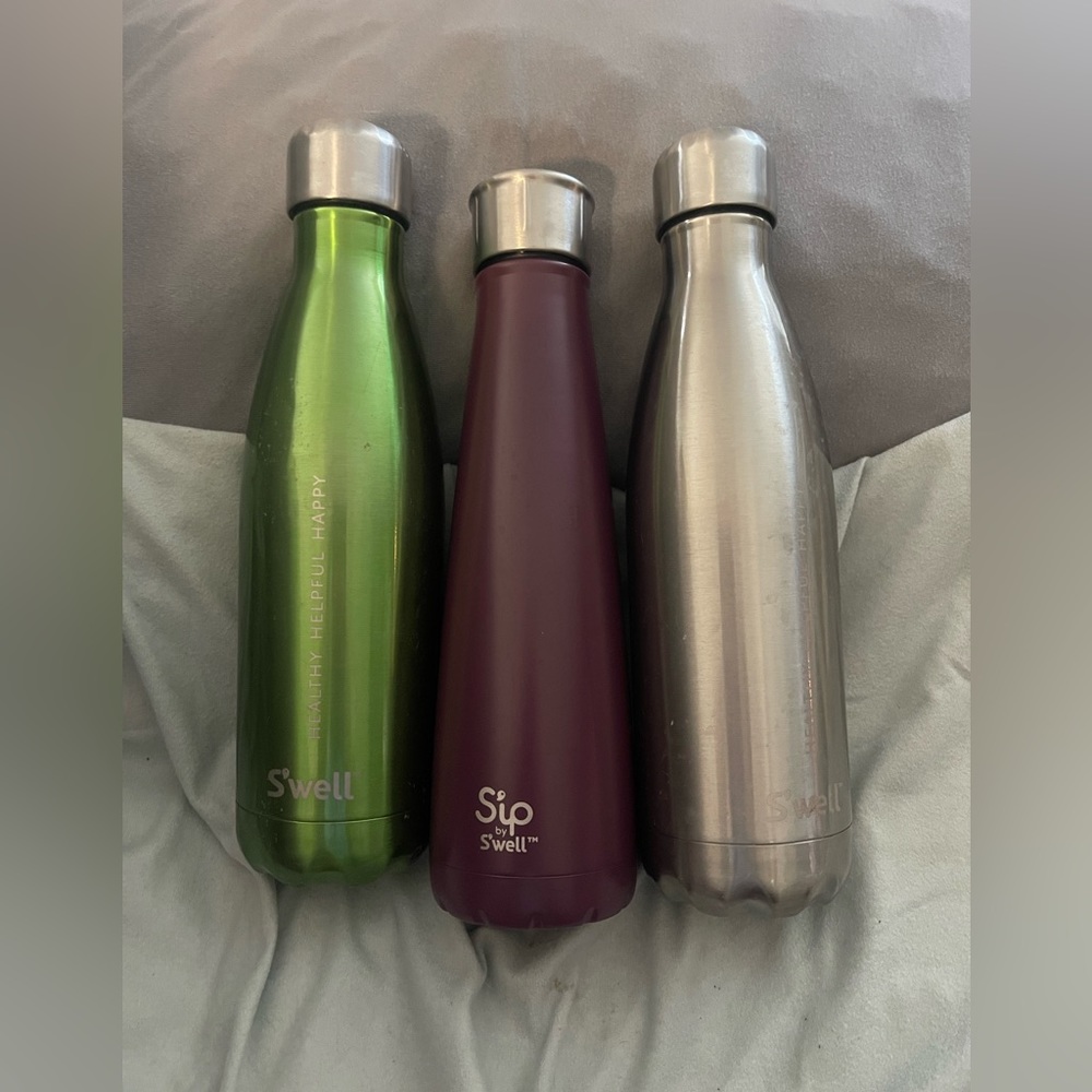 3 Swell water bottles